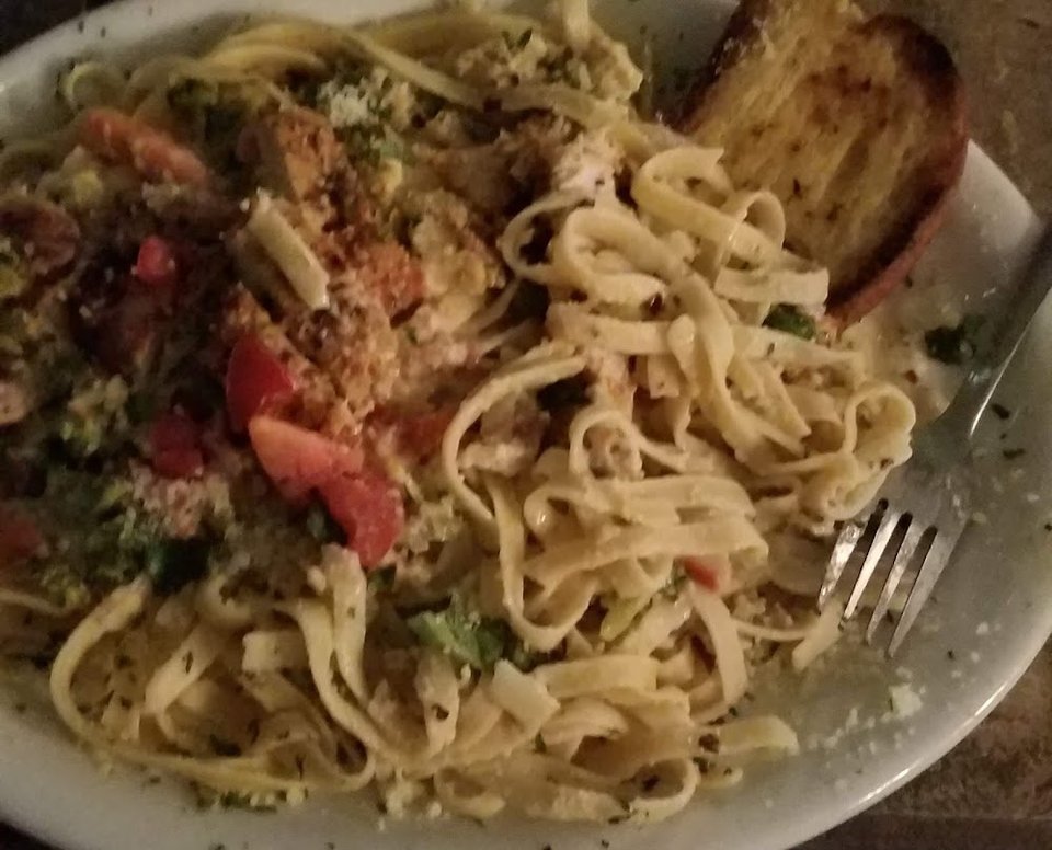 Blackened Chicken Alfredo