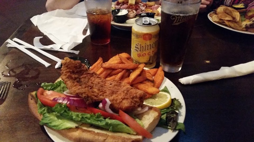 Fried Grouper Sandwich