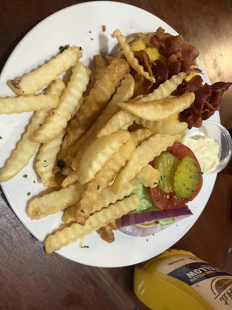Burger with Fries