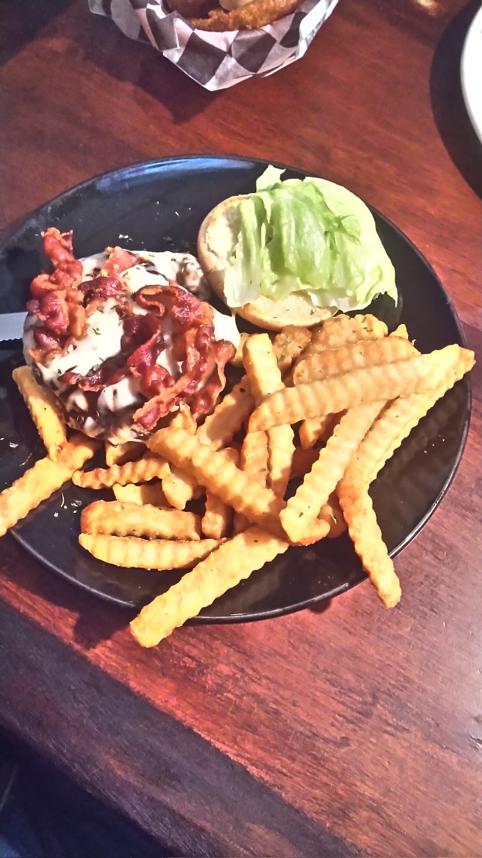 Barrell House Burger and Fries